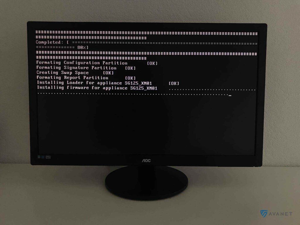 Instalar Sophos SG Firewall con SFOS