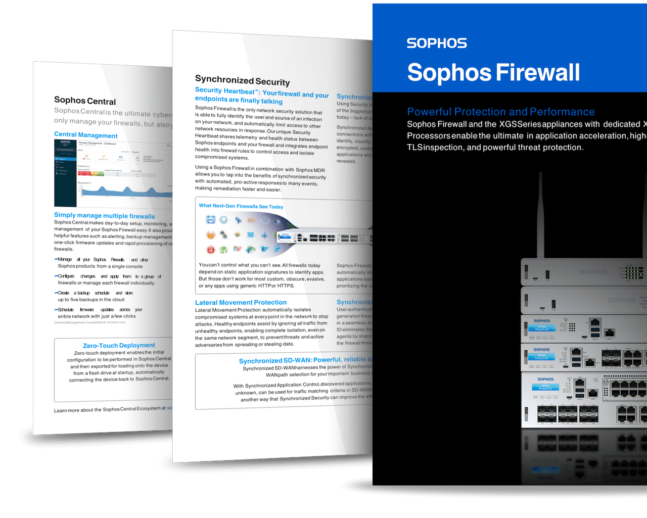 Materiales informativos Sophos Firewall Miniatura