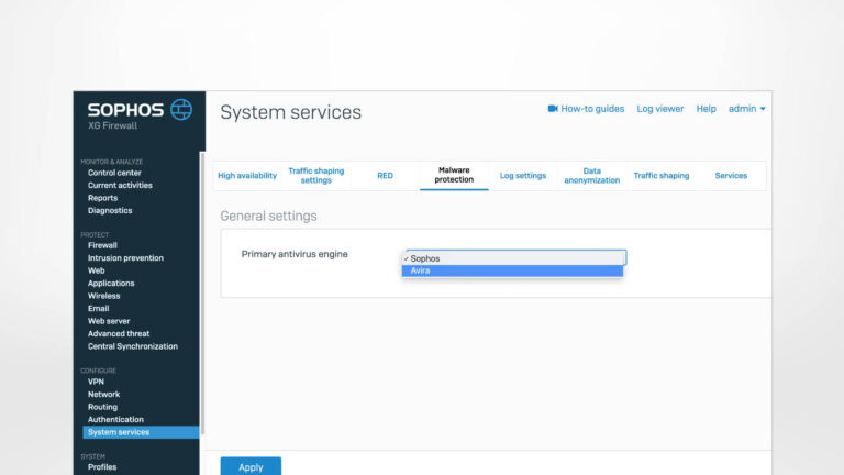 Sophos Firewall SFOS new AV engine