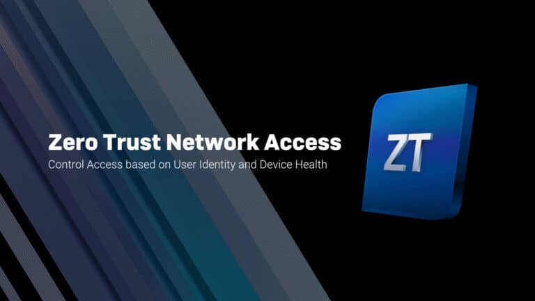 Sophos Zero Trust Network Access