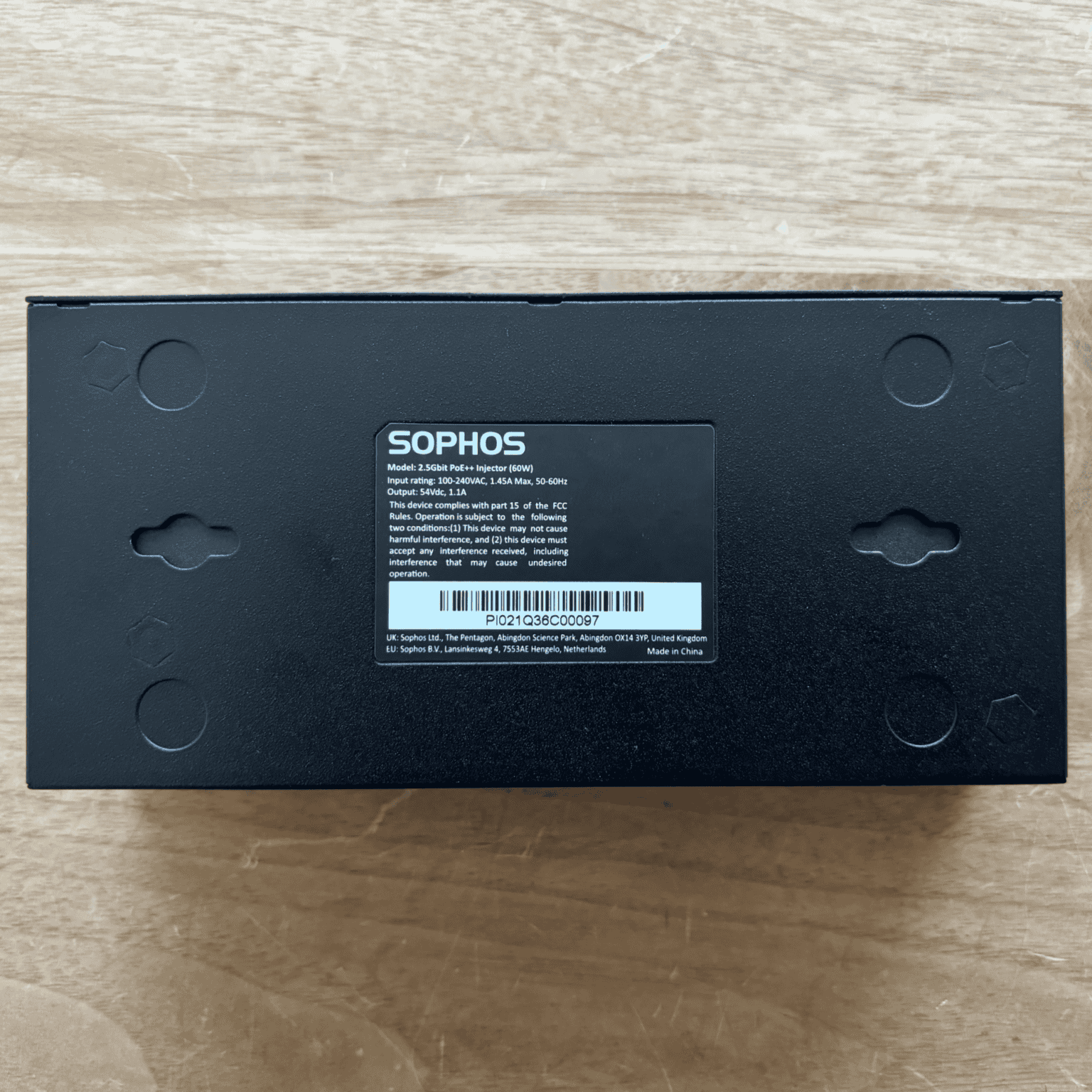 Network Power Injector 1-Port 10Gbps PoE++ Injector, 60W – Power Over ...