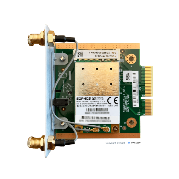 Sophos 802.11ac 2x2 WiFi Module - Front