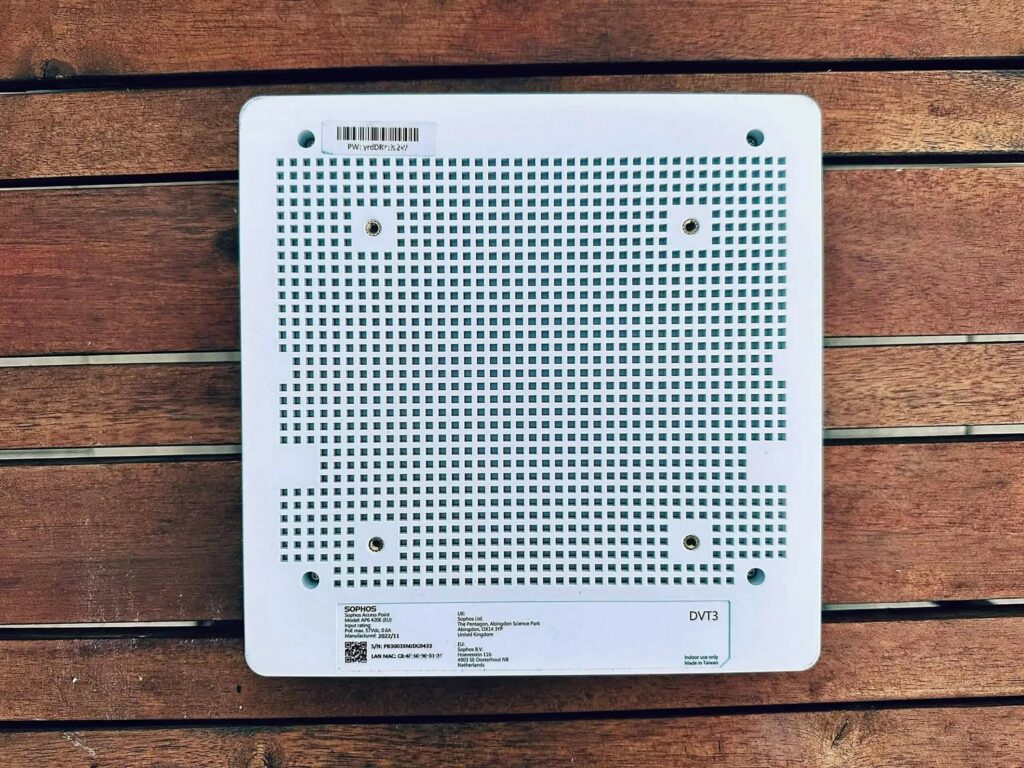 Sophos AP6 420 Access Point - Rückseoite Foto