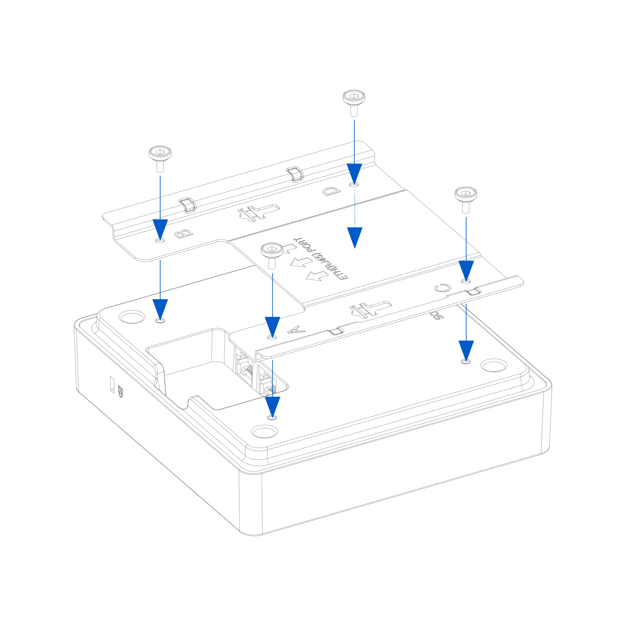 Sophos APX Mounting Kit (Plenum, Ceiling) [APXZTCHCB]