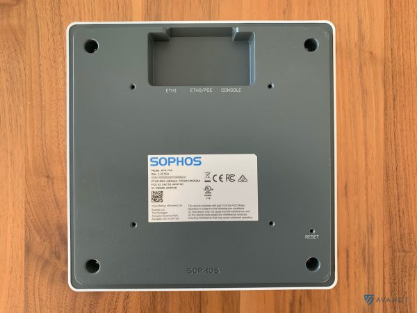 Punto di accesso Sophos APX 740 - Foto reale posteriore