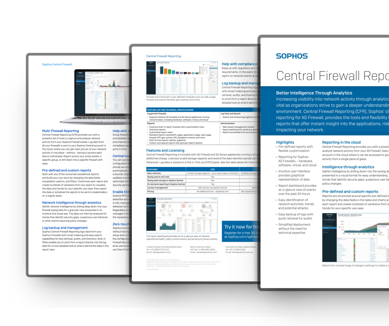 Info Materials Sophos Central Firewall Reporting Hero Image