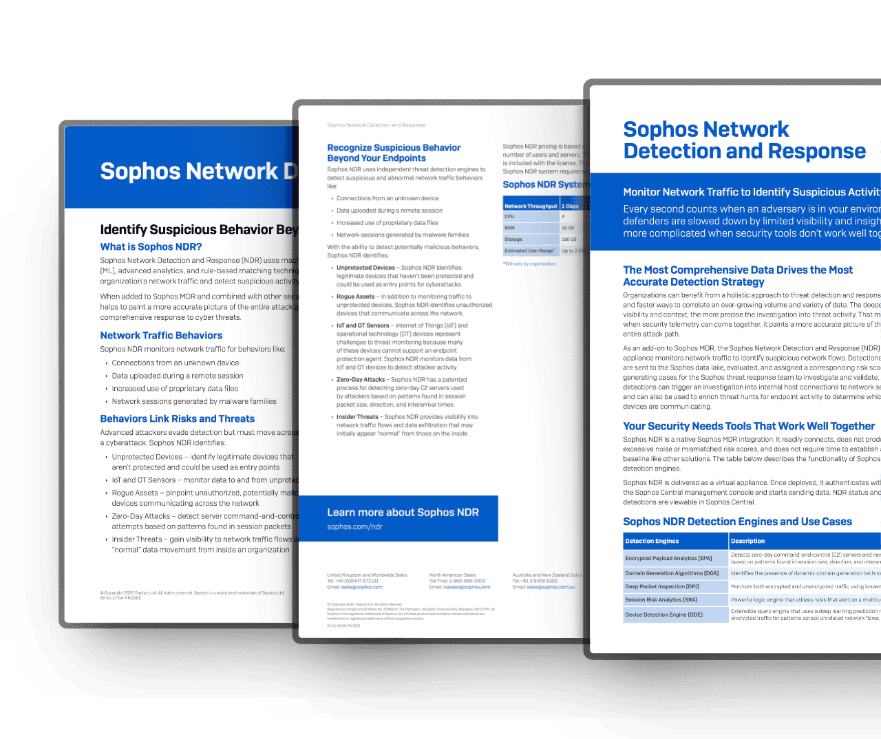 Info Materials Sophos Central Network Detection and Response Hero Image