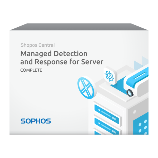 Sophos Central Managed Detection and Response Complete for Server Lizenz Box