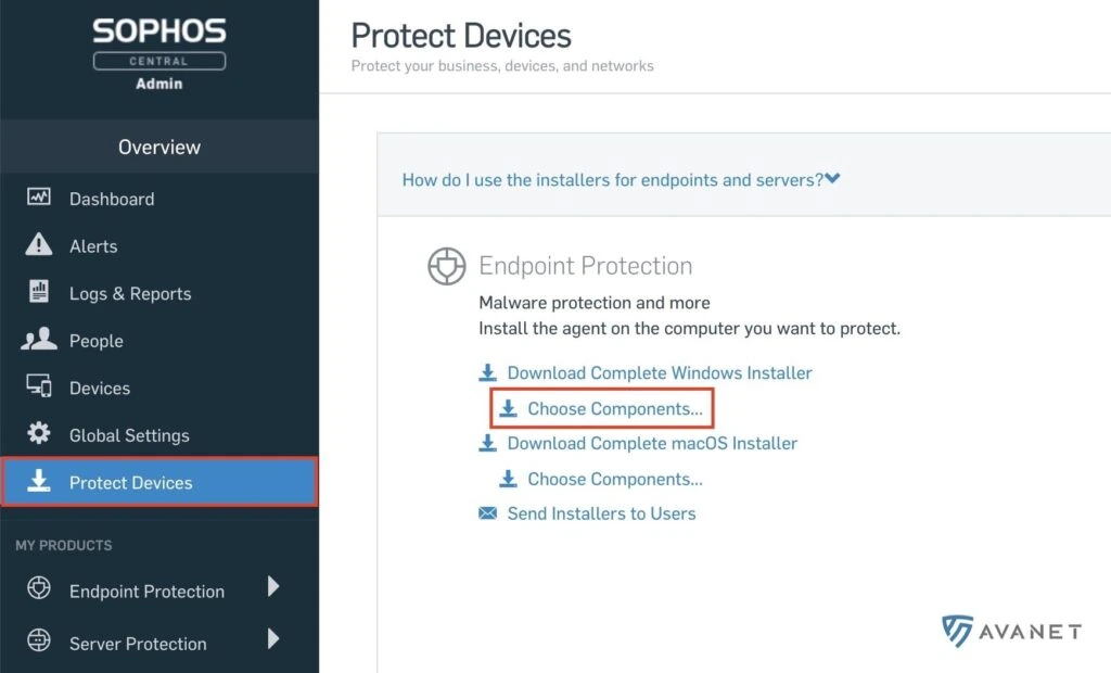 Sophos Central Download Setup Endpoint Intercept X