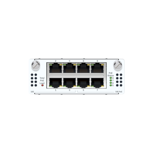 Sophos FleXi Port Modul - 4 port GbE copper PoE + 4 port GbE copper