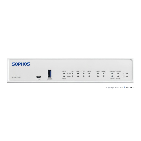 Dispositivo Sophos SD-RED 60 - foto frontal real