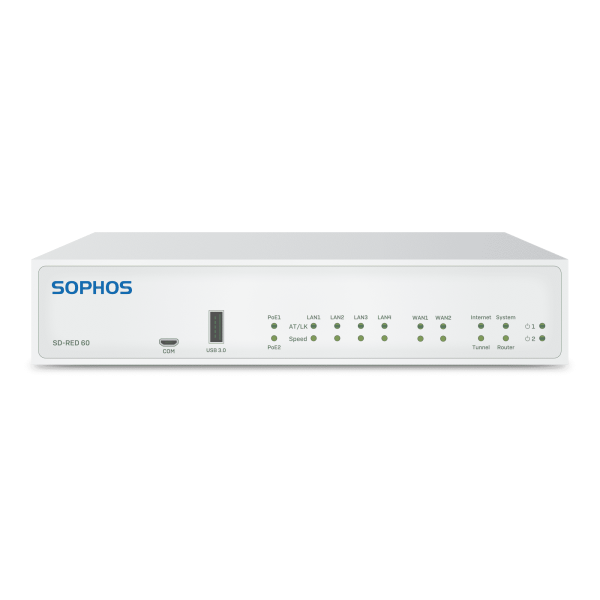 Sophos SD-RED 60 Appliance - Front Rendering