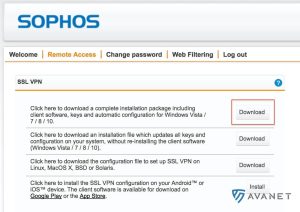 Install Sophos SSL VPN Client (Windows) - UTM