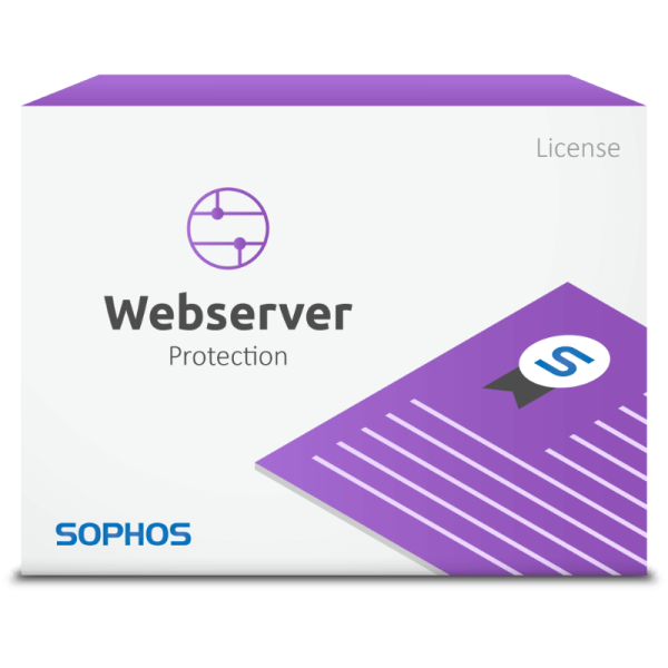 Sophos Firewall - Caja de licencia de Webserver Protection web