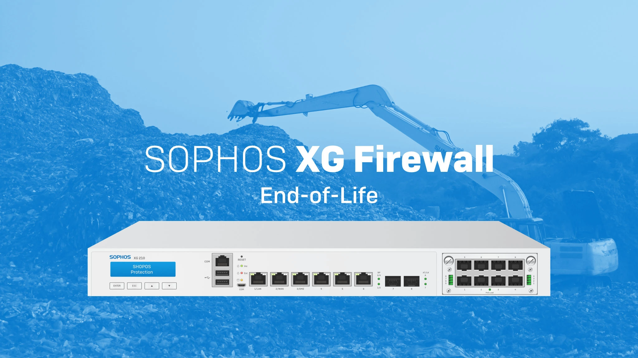 Sophos XG Firewall End of Life Blog Banner