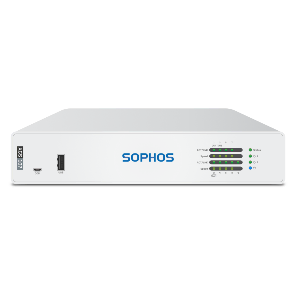 Dispositivo firewall Sophos XGS 107