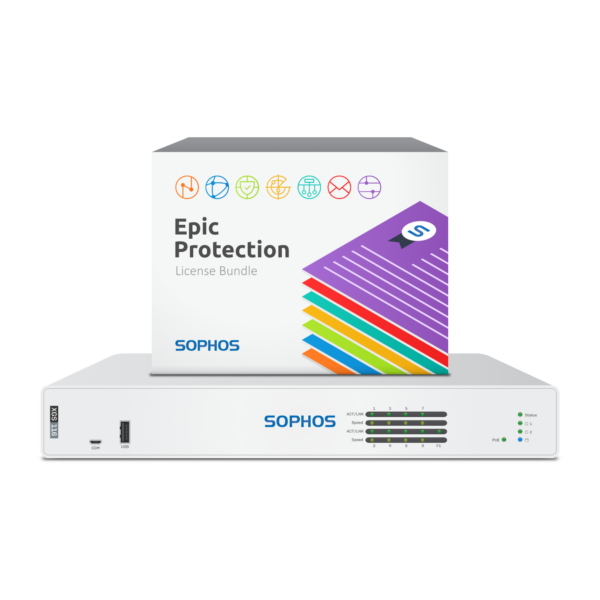Sophos XGS 116 Security Appliance mit Epic Protection Lizenz
