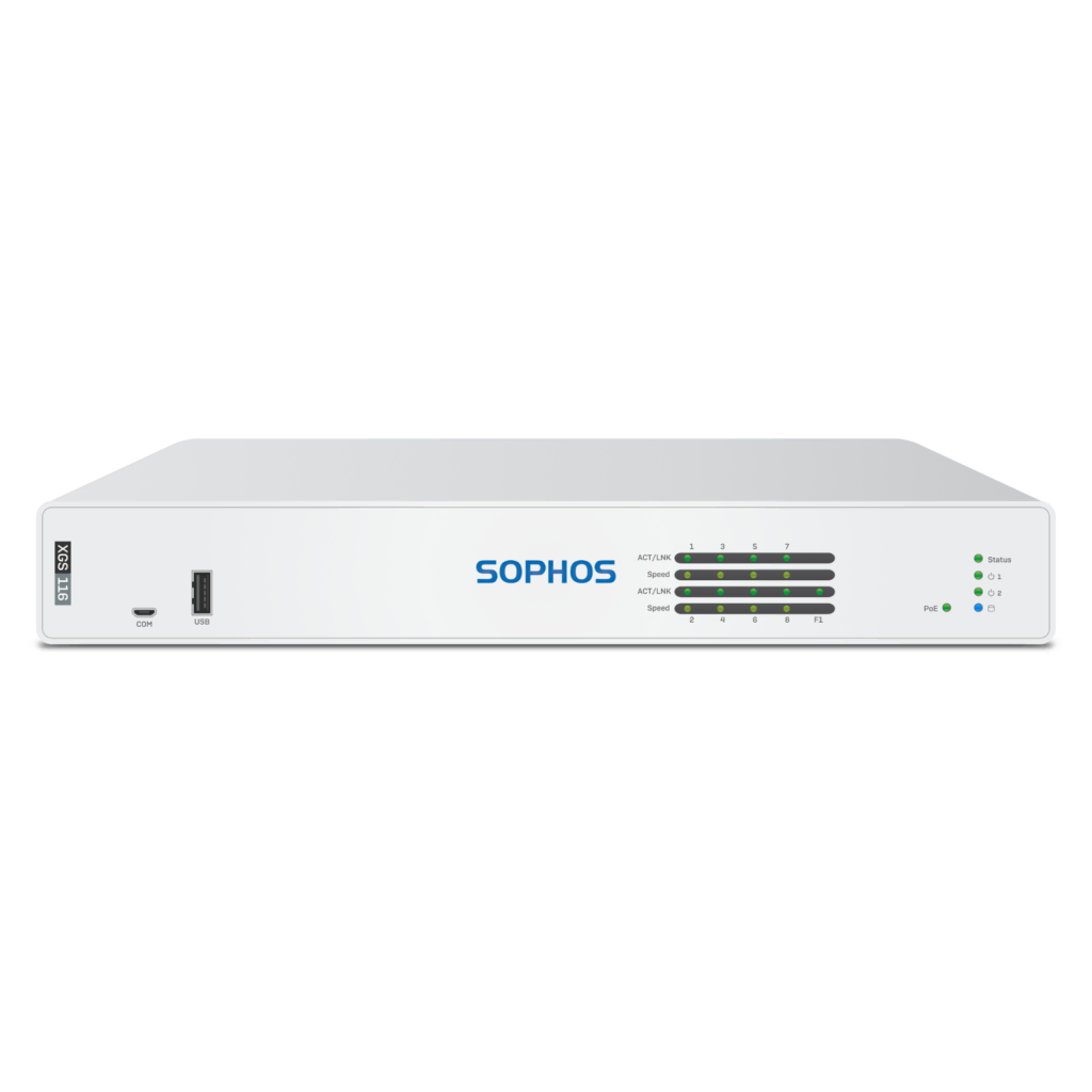 Dispositivo firewall Sophos XGS 116