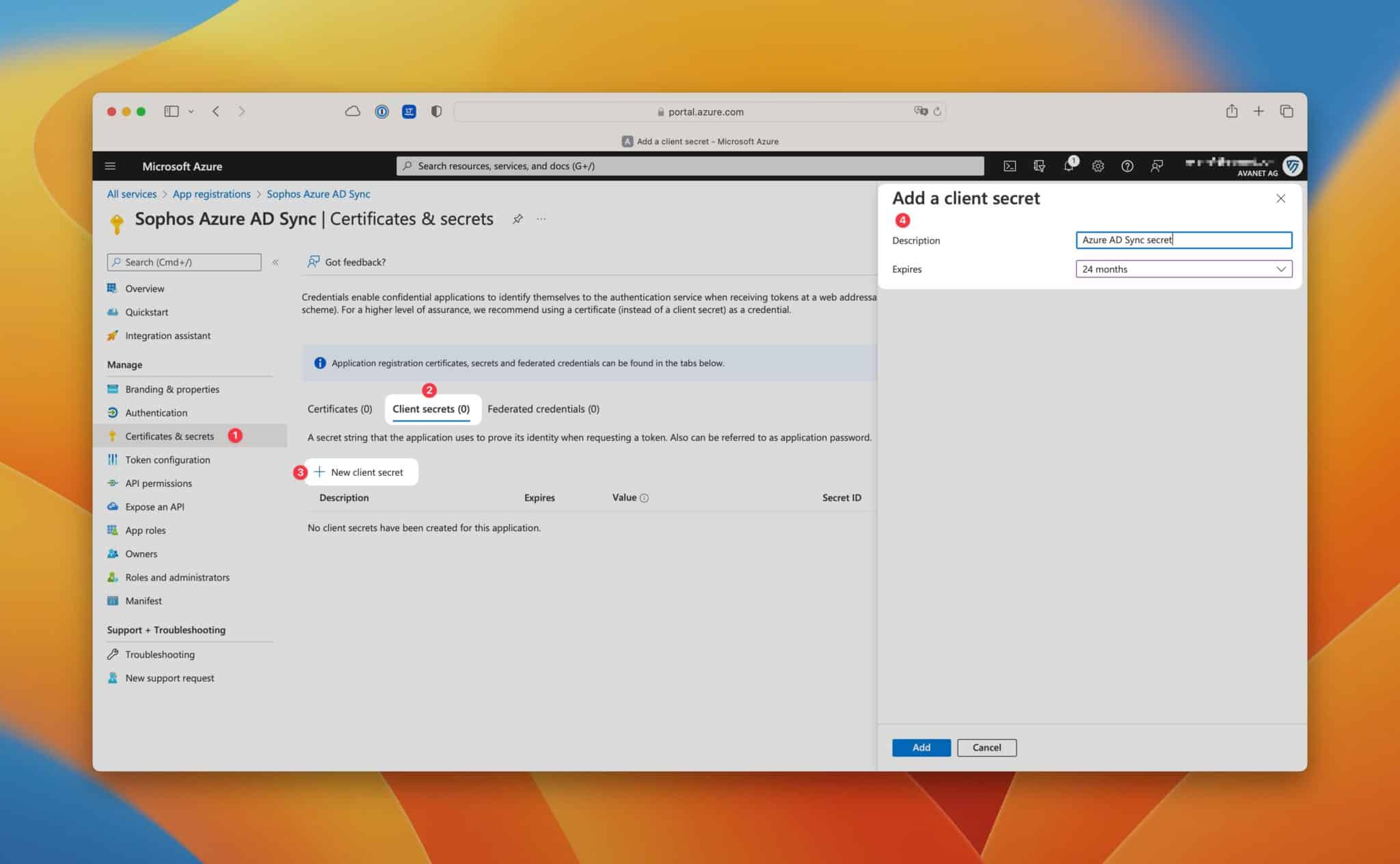 add-sophos-central-azure-ad