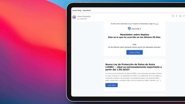 Newsletter e feed RSS di Avanet ora disponibili in più lingue
