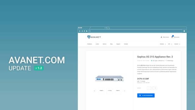 Avanet Shop - Övergång till bruttopriser och projektanmälan