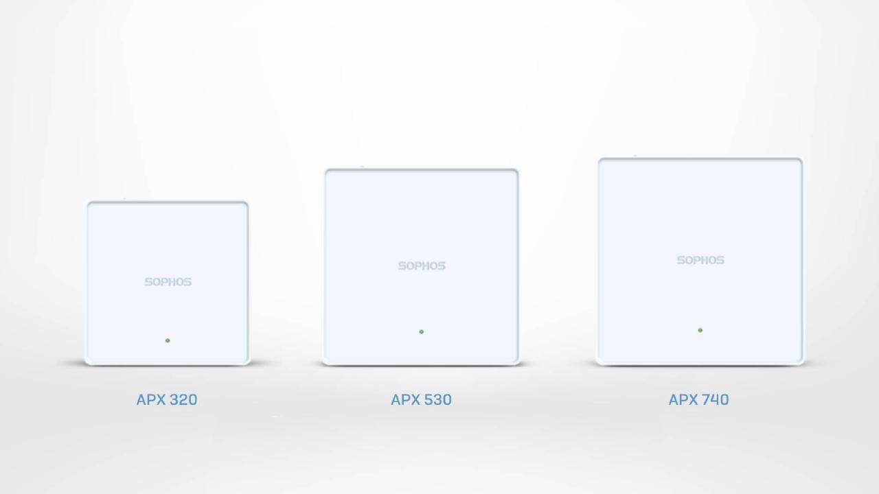 Sophos Access Points – nya APX-serien med Wave 2.0
