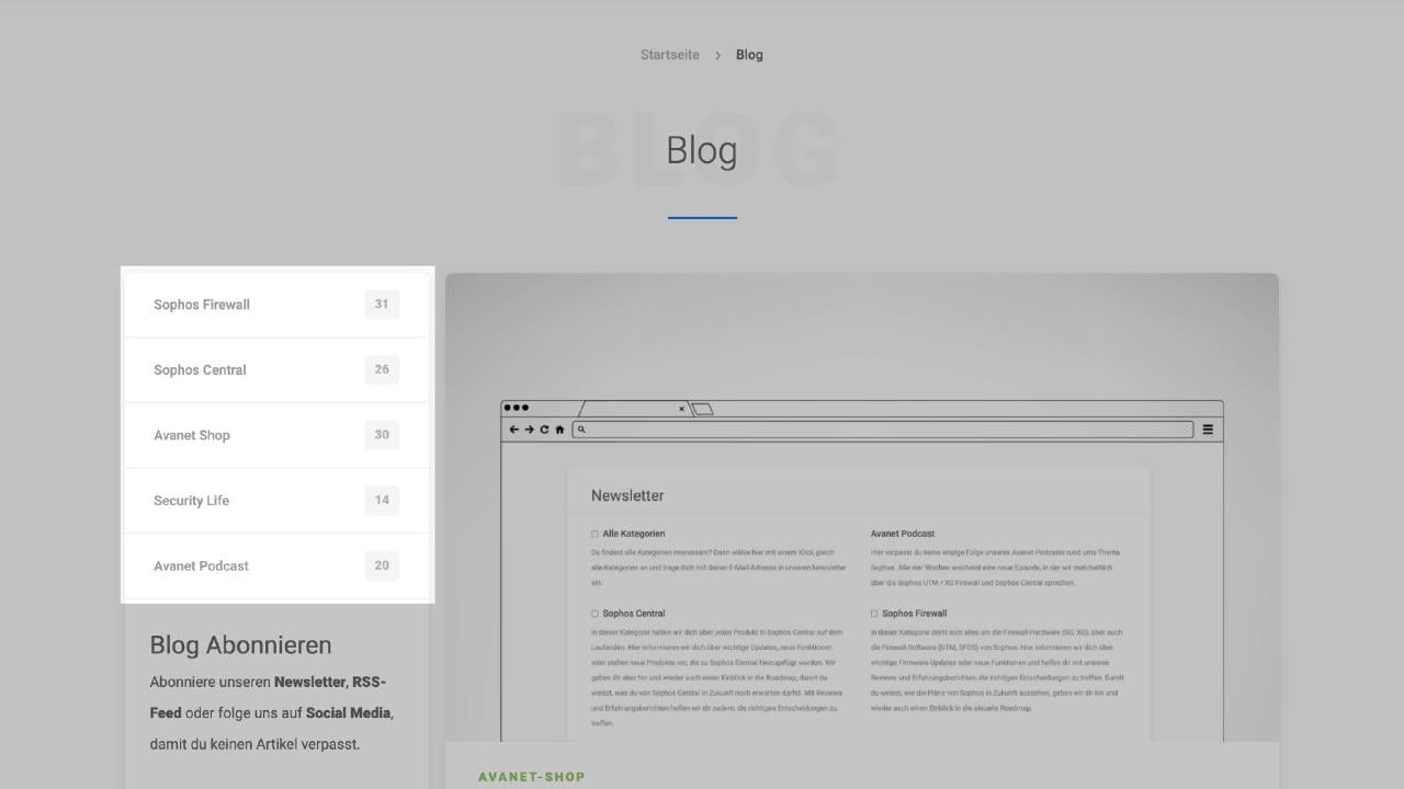 Sophos Firewall: release notes verwijderd van het blog