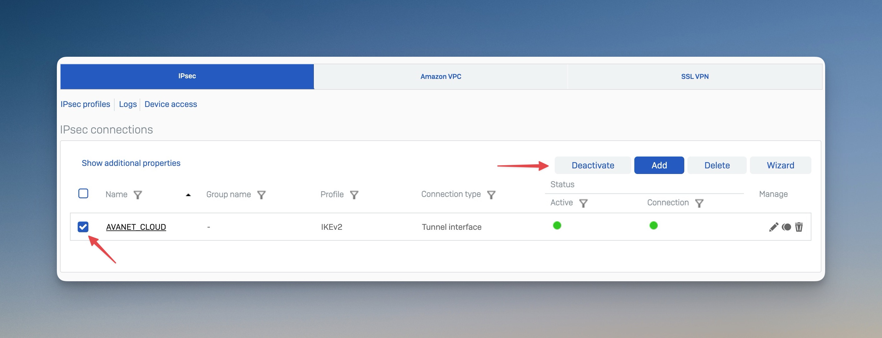 Sophos Firewall v21 - Edycja masowa S2S