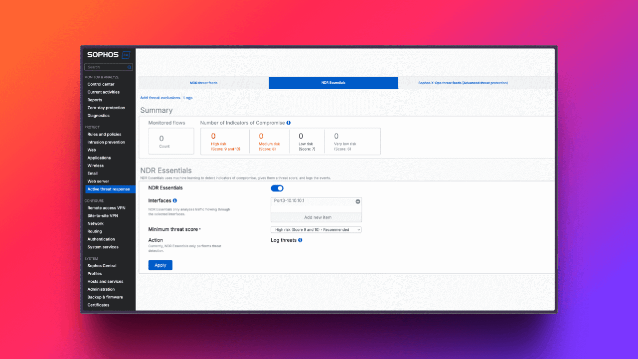 Sophos Firewall v21.5: New features for security and usability