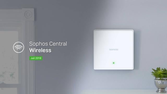 Sophos Wireless - wifi-hantering i Central blir kostnadsfri