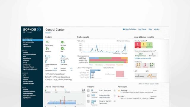 Sophos XG Firewall - Nya funktioner i v17.1
