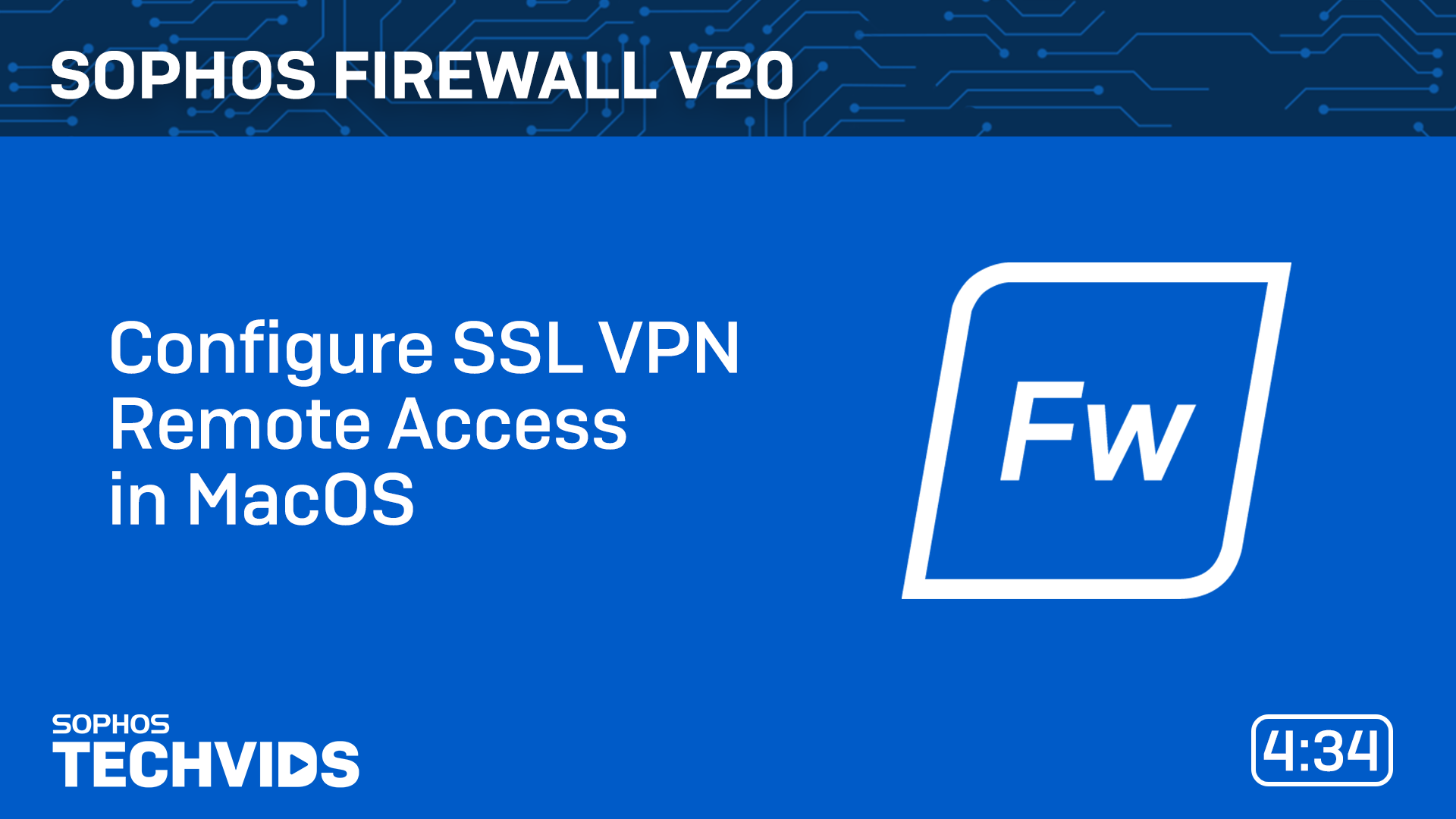 Tunnelblick-app voor Sophos SSL VPN op macOS
